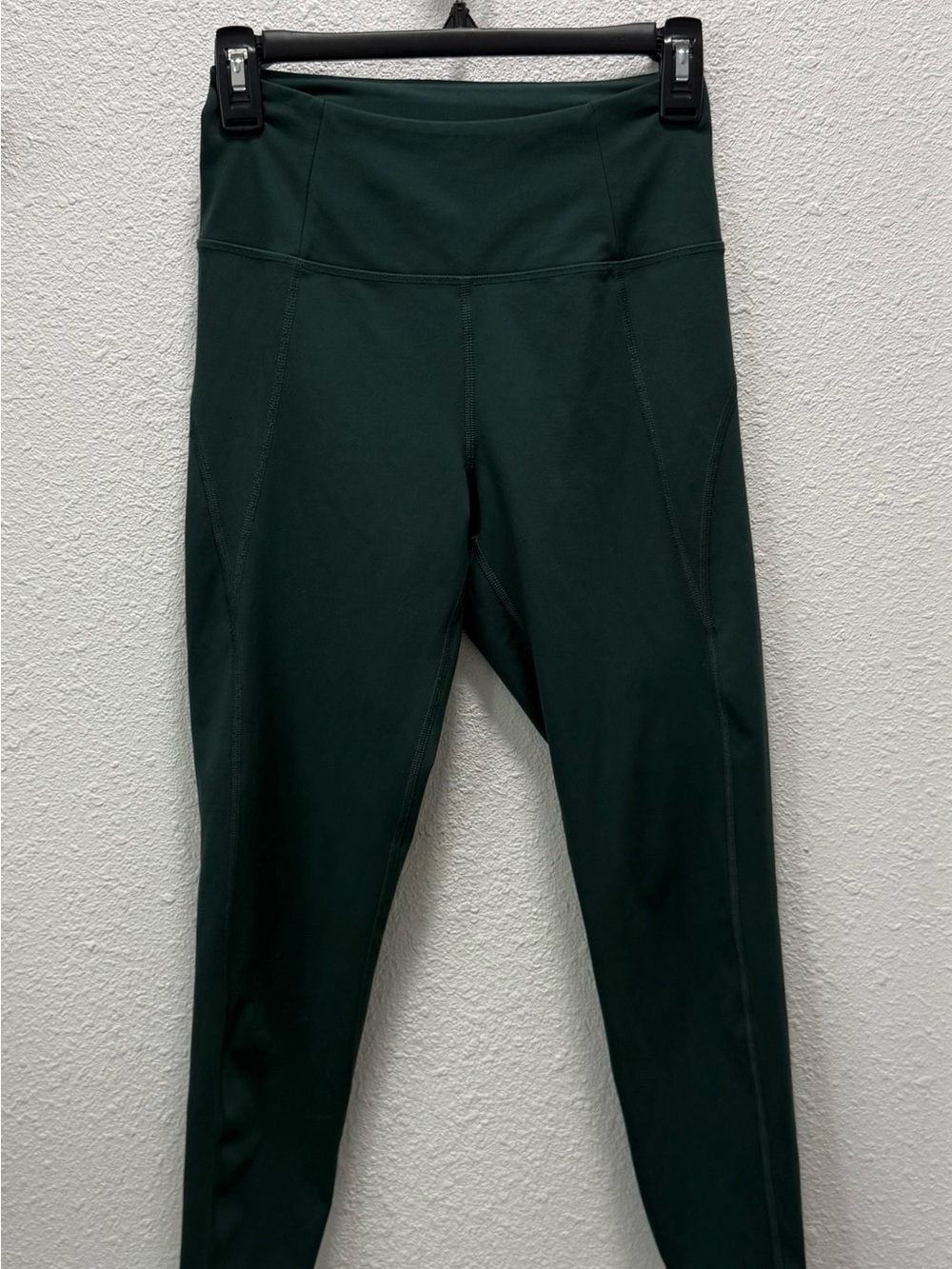 Girlfriend Collective Green And A Burgundy Pair High Rise Cropped Capri Sz(S) - Picture 6 of 10